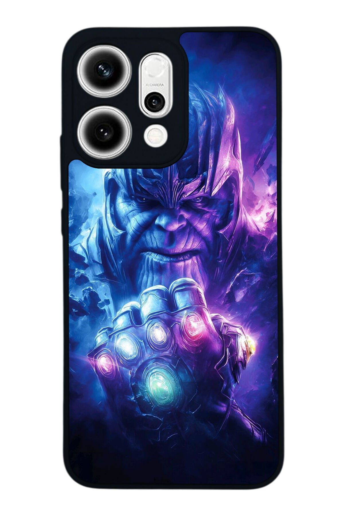 Oppo Reno 14 Uyumlu Thanos Tasarımlı Glossy Premium Kılıf