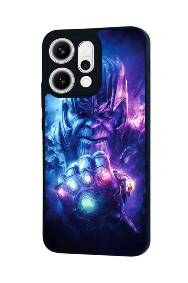 Oppo Reno 14 Uyumlu Thanos Tasarımlı Glossy Premium Kılıf