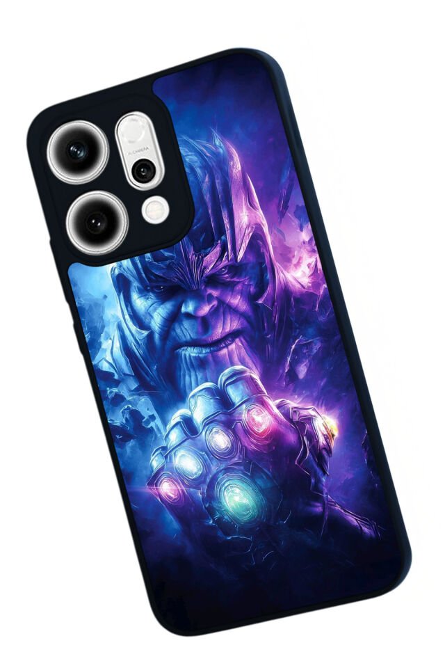 Oppo Reno 14 Uyumlu Thanos Tasarımlı Glossy Premium Kılıf