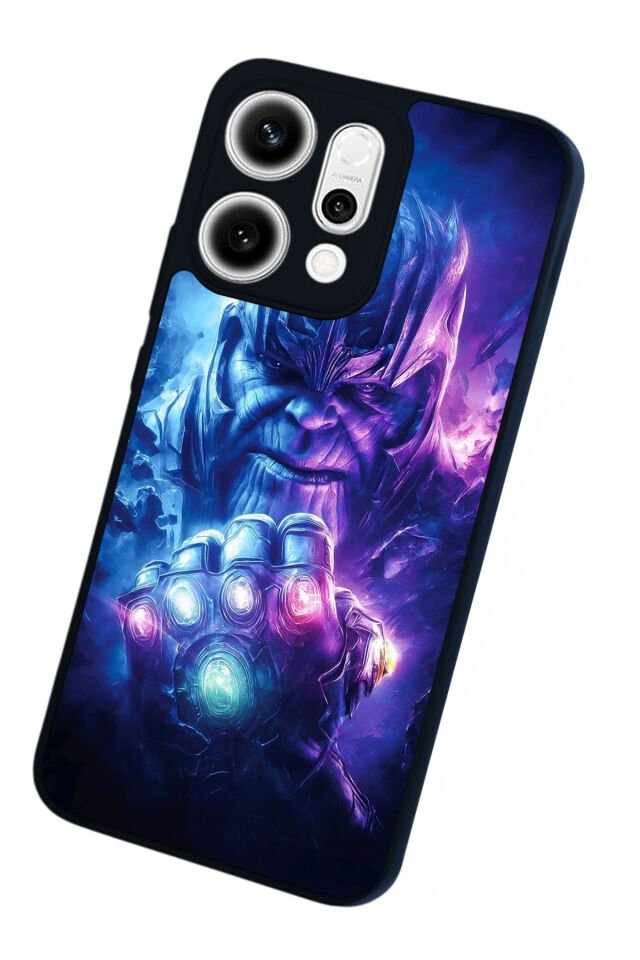 Oppo Reno 14 Uyumlu Thanos Tasarımlı Glossy Premium Kılıf