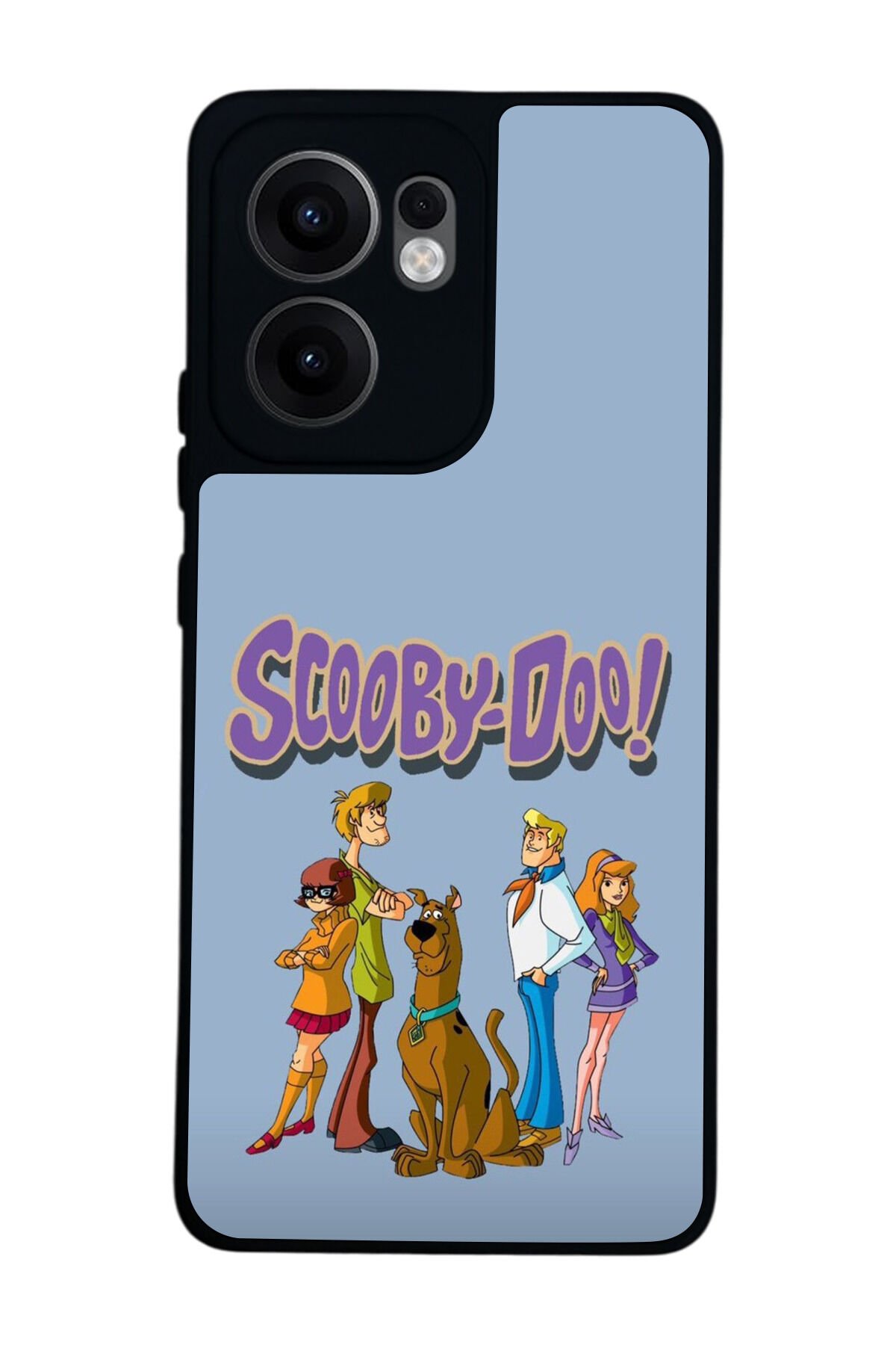 Oppo Reno 13F Uyumlu Scooby Doo Tasarımlı Glossy Premium Kılıf