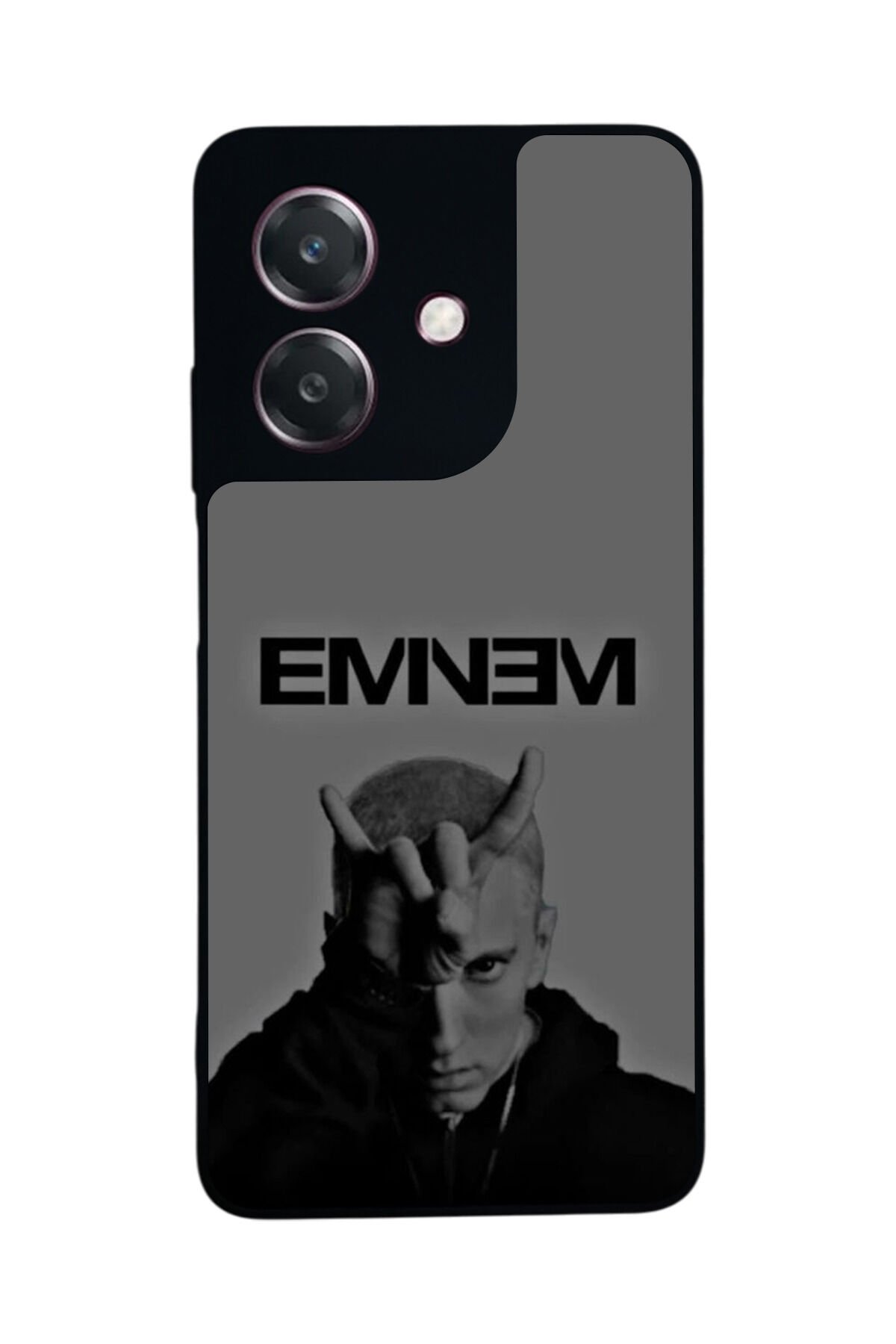 Oppo A3 5G Uyumlu Eminem Tasarımlı Glossy Premium Kılıf