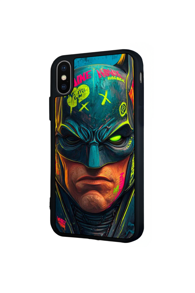 iPhone XS Max Uyumlu Batman Tasarımlı Glossy Premium Kılıf