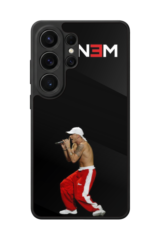 Samsung Galaxy S26 Ultra Uyumlu Eminem Tasarımlı Glossy Premium Kılıf