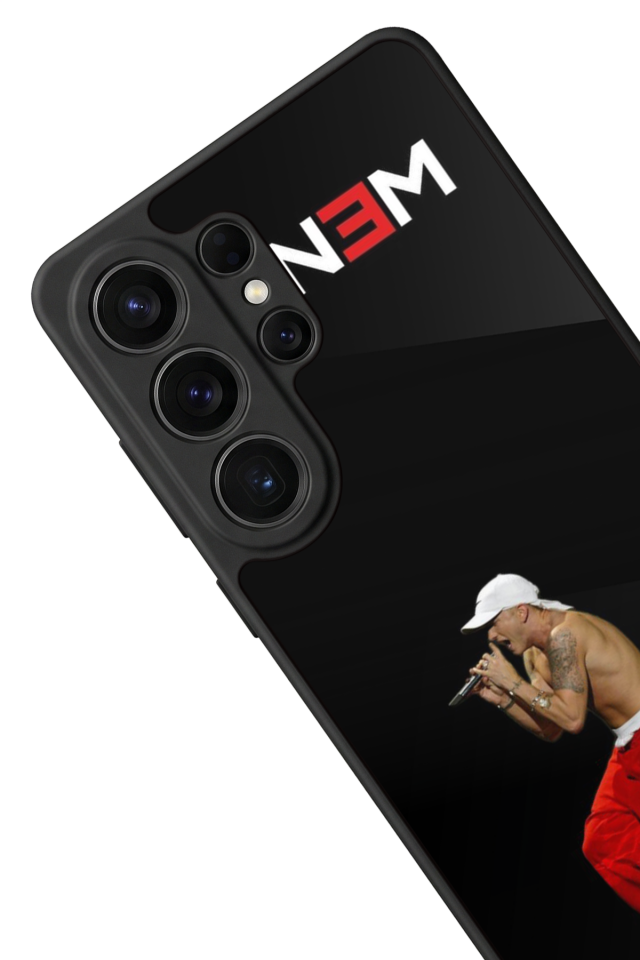 Samsung Galaxy S26 Ultra Uyumlu Eminem Tasarımlı Glossy Premium Kılıf