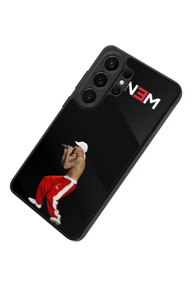 Samsung Galaxy S26 Ultra Uyumlu Eminem Tasarımlı Glossy Premium Kılıf