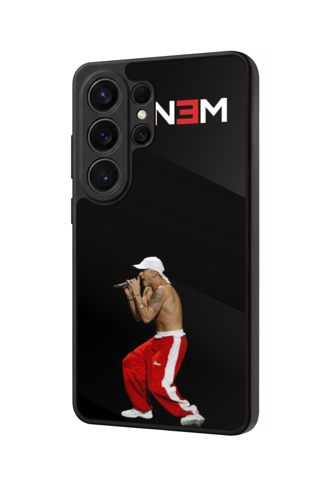 Samsung Galaxy S26 Ultra Uyumlu Eminem Tasarımlı Glossy Premium Kılıf