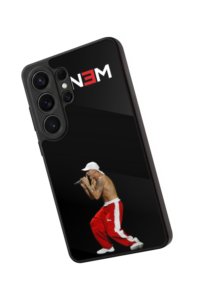 Samsung Galaxy S26 Ultra Uyumlu Eminem Tasarımlı Glossy Premium Kılıf