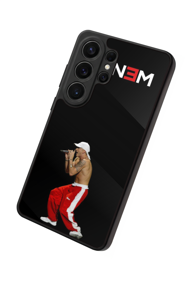 Samsung Galaxy S26 Ultra Uyumlu Eminem Tasarımlı Glossy Premium Kılıf