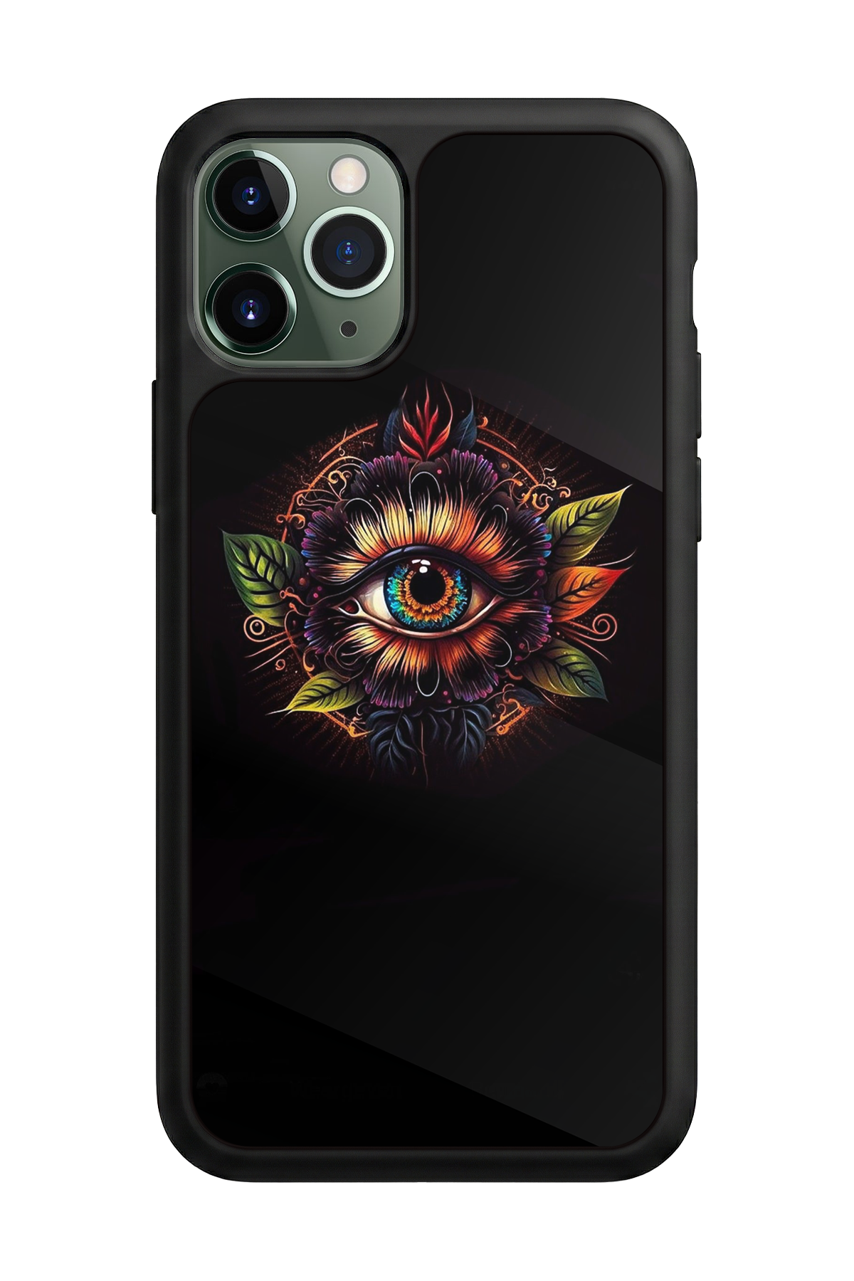 iPhone 11 Pro Max Uyumlu Göz Tasarımlı Glossy Premium Kılıf