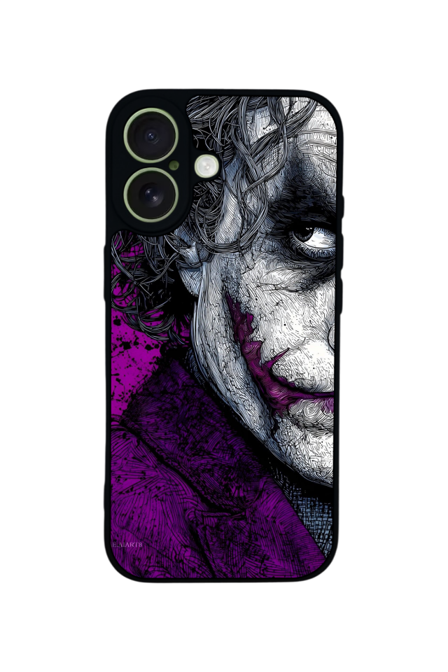 iPhone 17 Uyumlu Joker Tasarımlı Glossy Premium Kılıf