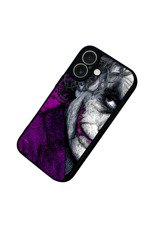 iPhone 17 Uyumlu Joker Tasarımlı Glossy Premium Kılıf