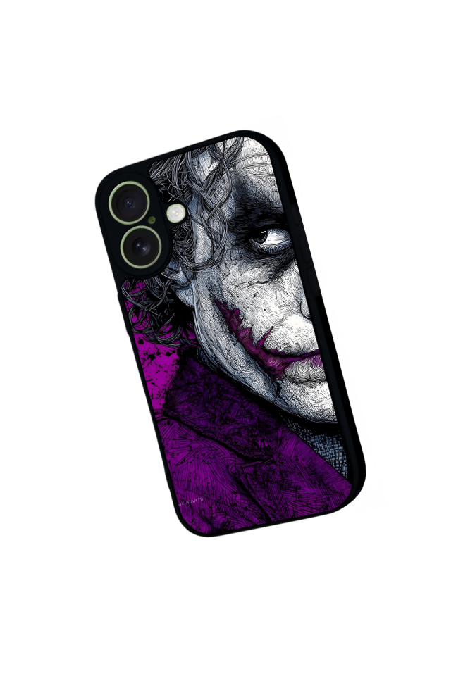 iPhone 17 Uyumlu Joker Tasarımlı Glossy Premium Kılıf