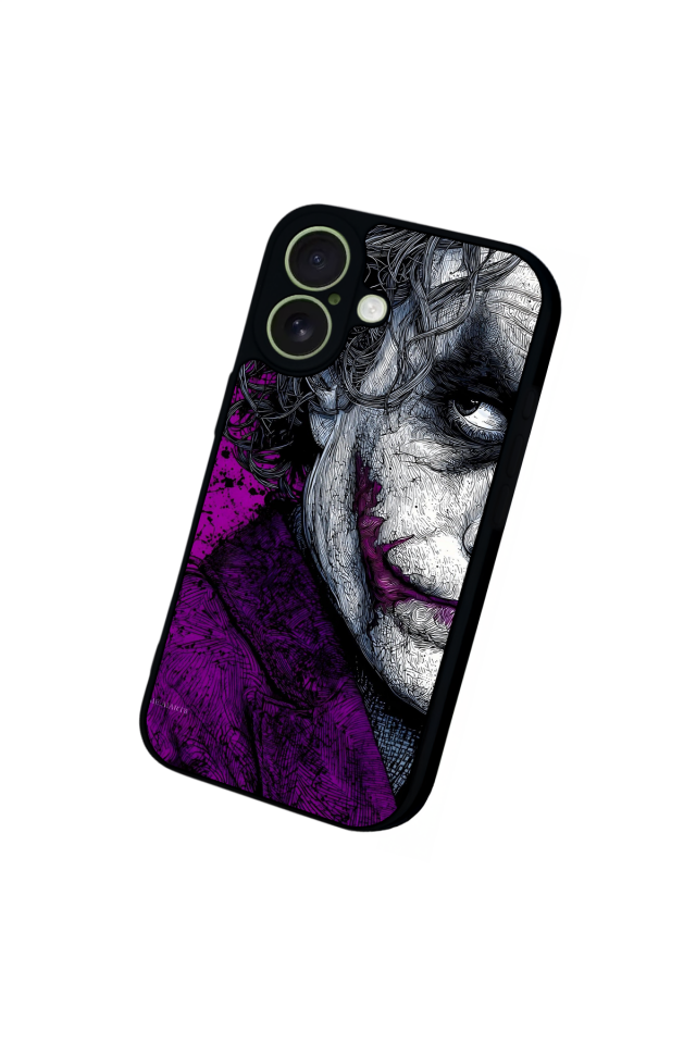 iPhone 17 Uyumlu Joker Tasarımlı Glossy Premium Kılıf