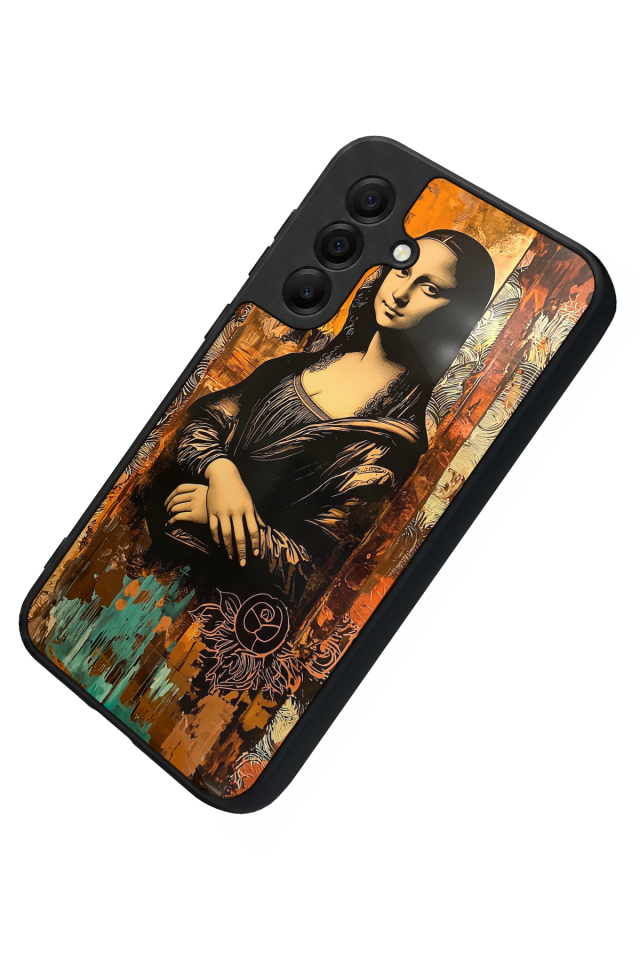 Samsung Galaxy A17 Uyumlu Monalisa Tasarımlı Glossy Premium Kılıf