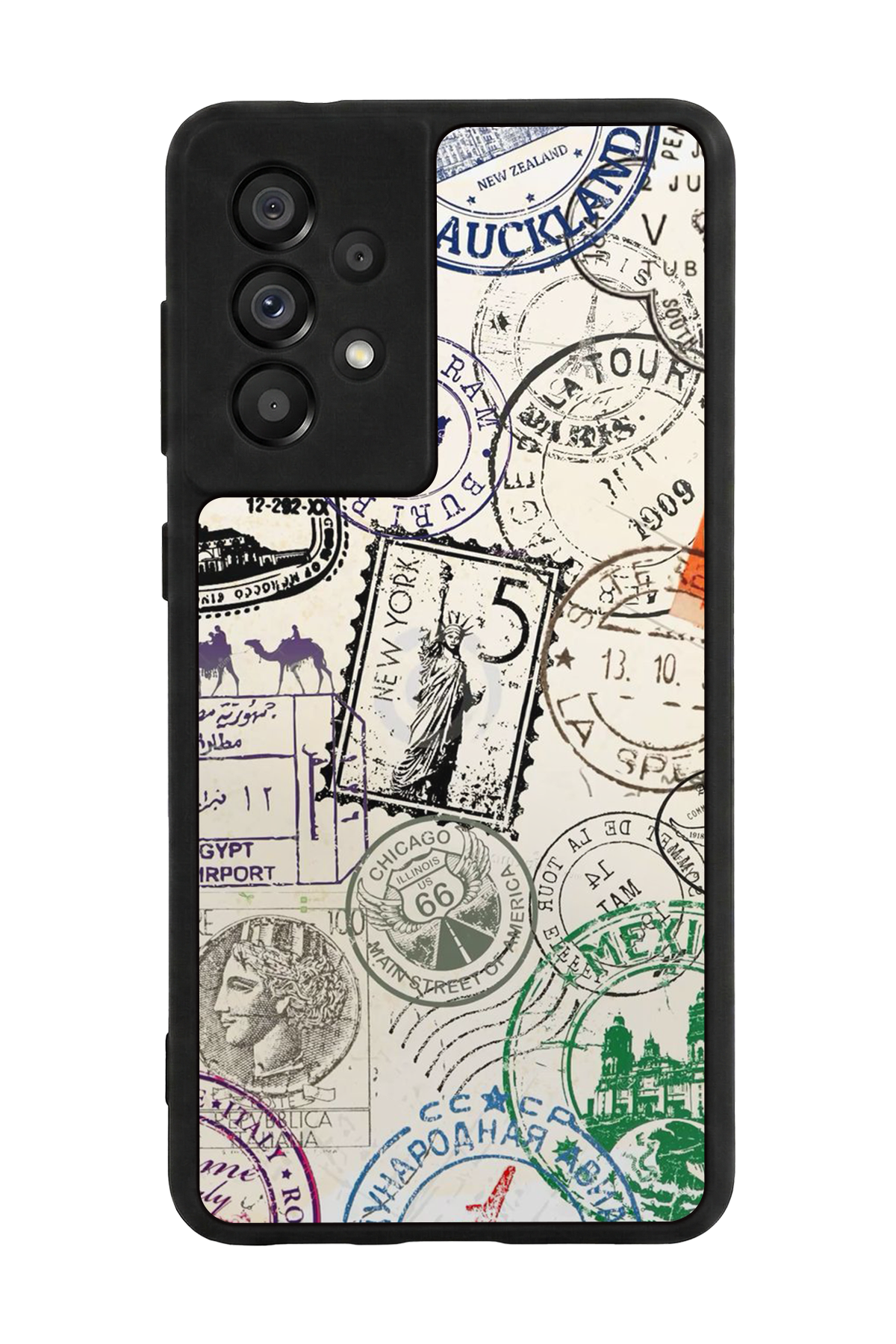 Samsung Galaxy A73 Uyumlu Poster Tasarımlı Glossy Premium Kılıf