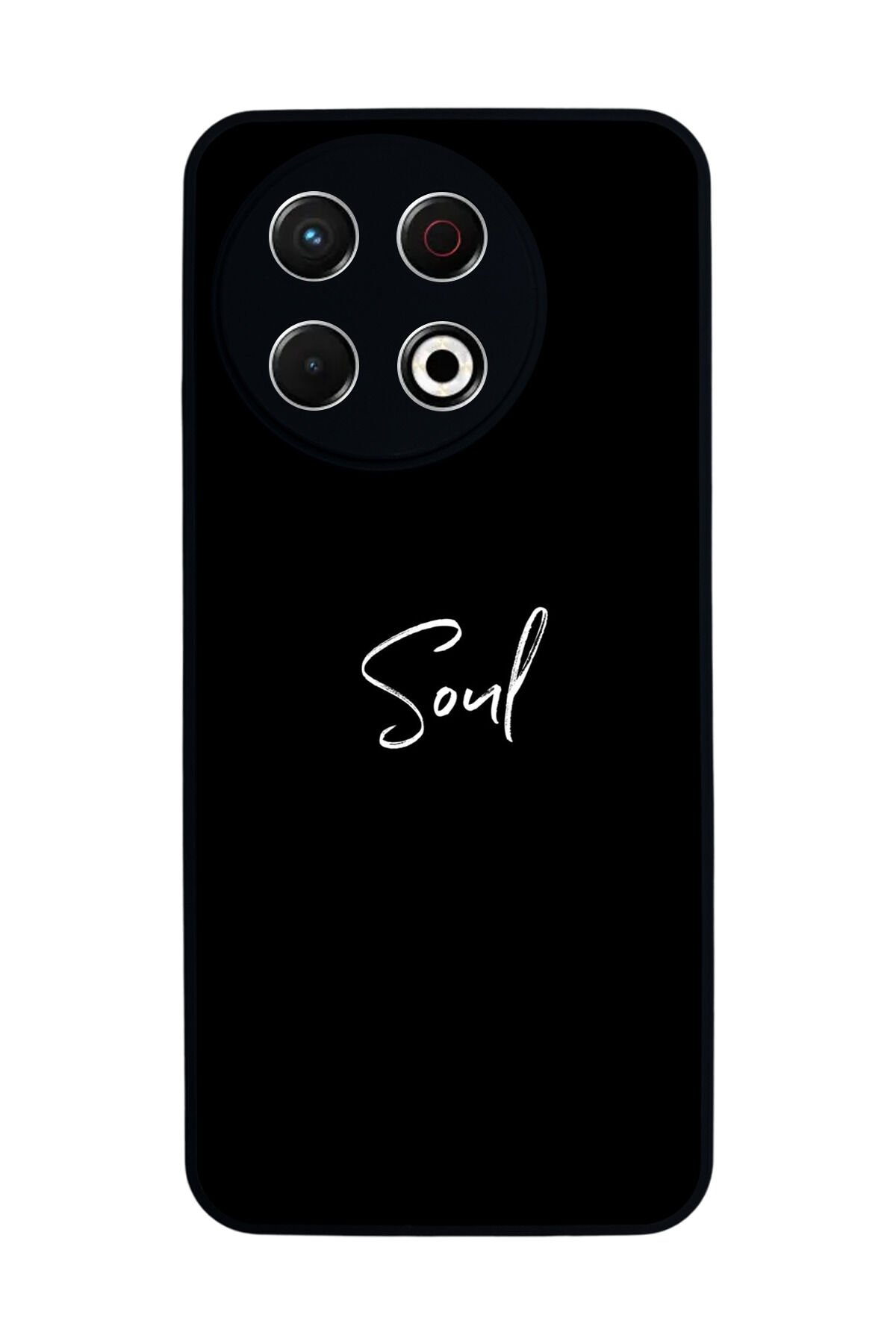 Tecno Spark 30 Pro Uyumlu SOUL Tasarımlı Glossy Premium Kılıf