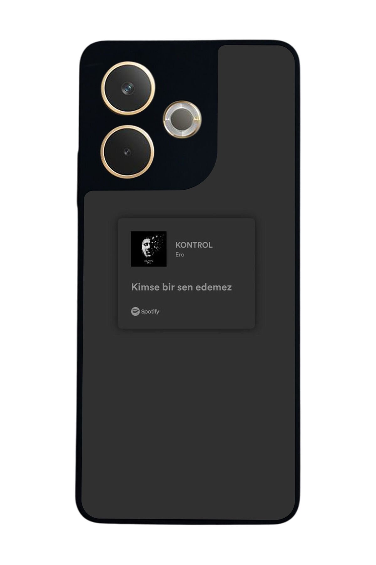 Oppo A5 Pro Uyumlu Sarki Sozleri Tasarımlı Glossy Premium Kılıf