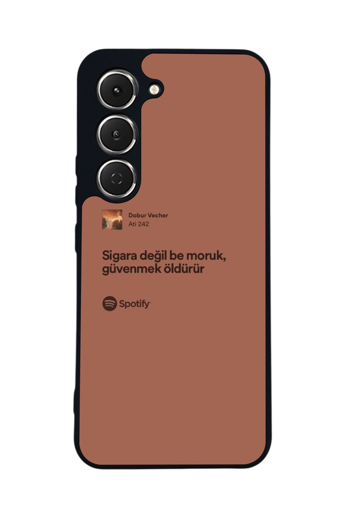 Tecno Spark 40 Pro Uyumlu Sarki Sozleri Tasarımlı Glossy Premium Kılıf