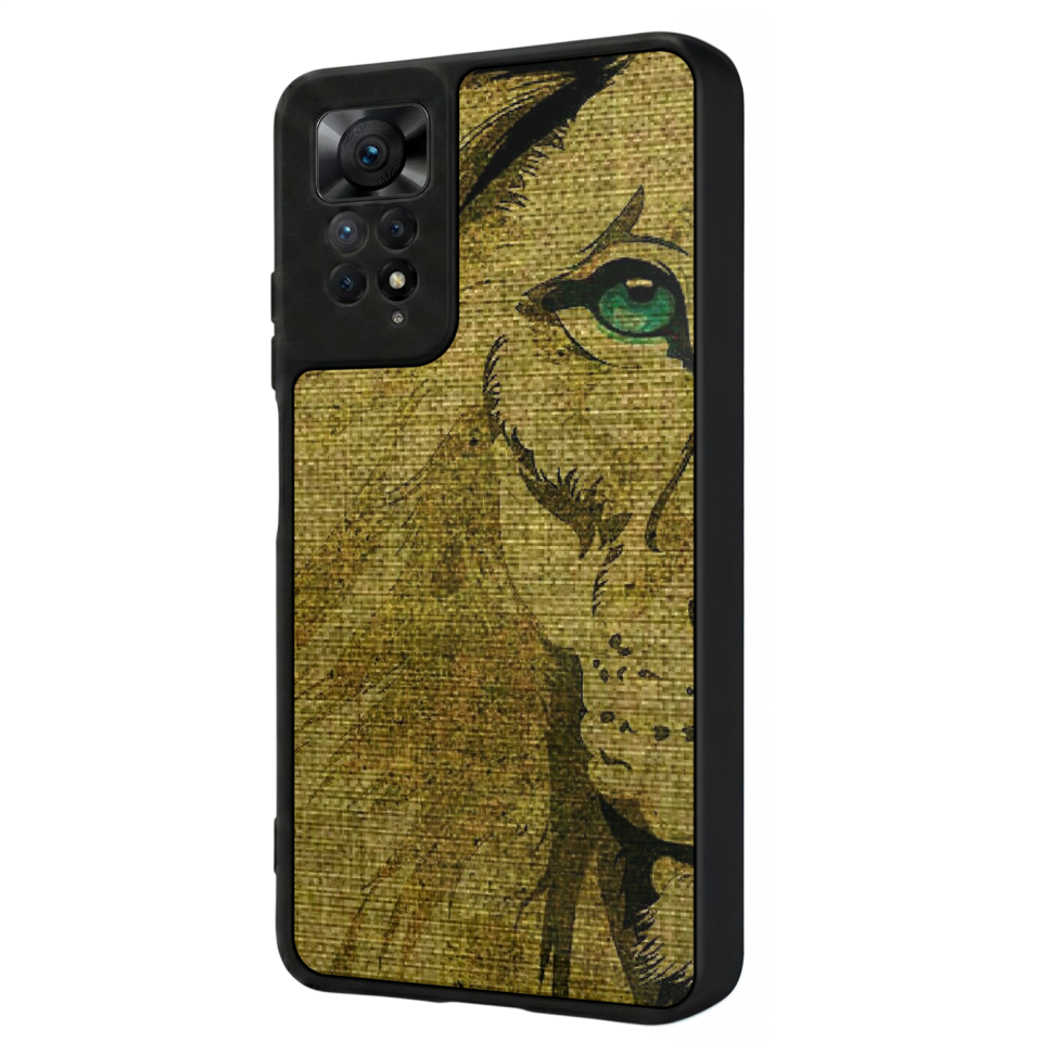 Xiaomi Redmi Note 12 Pro Uyumlu Aslan Tasarımlı Glossy Premium Kılıf