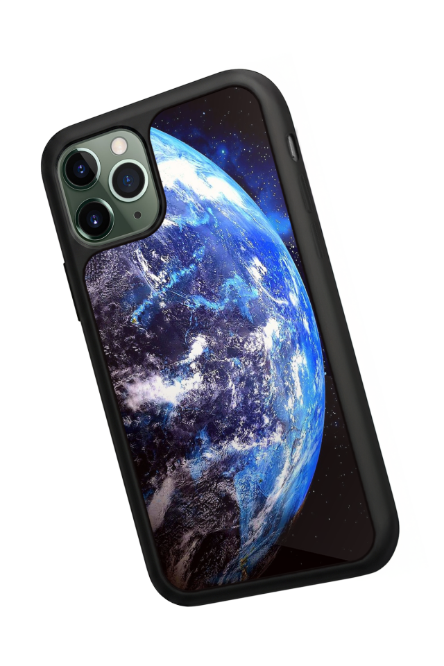 iPhone 11 Pro Max Uyumlu Ay Tasarımlı Glossy Premium Kılıf