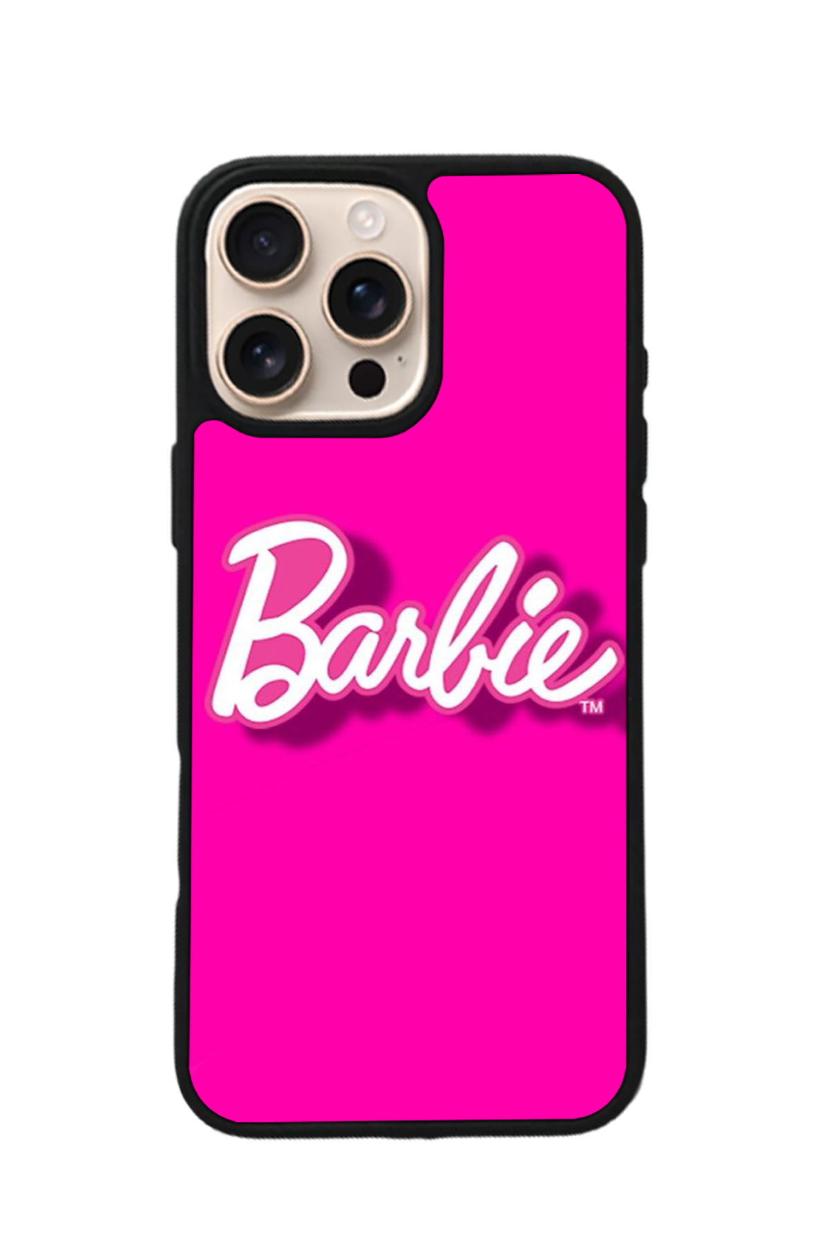 iPhone 16 Pro Uyumlu Barbie Tasarımlı Glossy Premium Kılıf