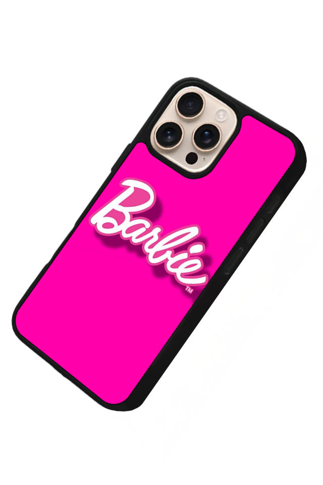 iPhone 16 Pro Uyumlu Barbie Tasarımlı Glossy Premium Kılıf
