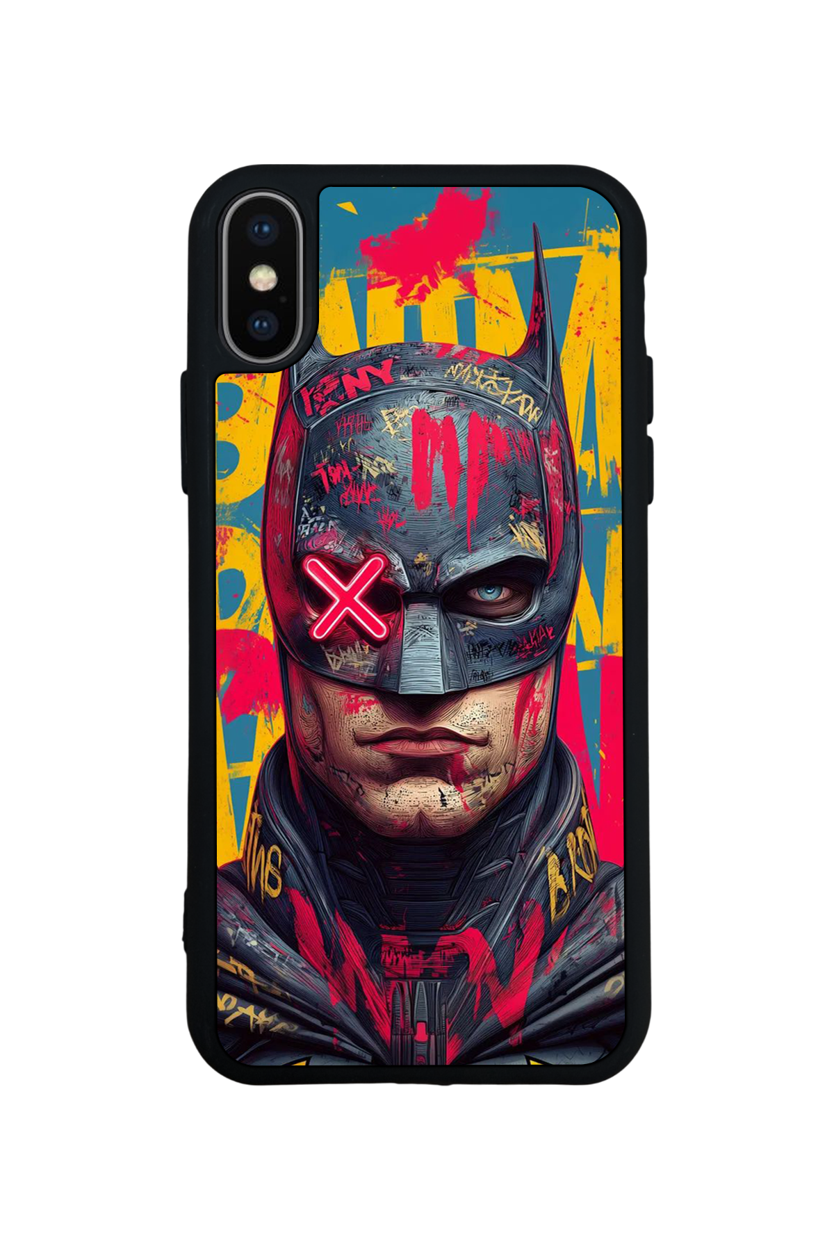 iPhone XS Max Uyumlu Batman Tasarımlı Glossy Premium Kılıf