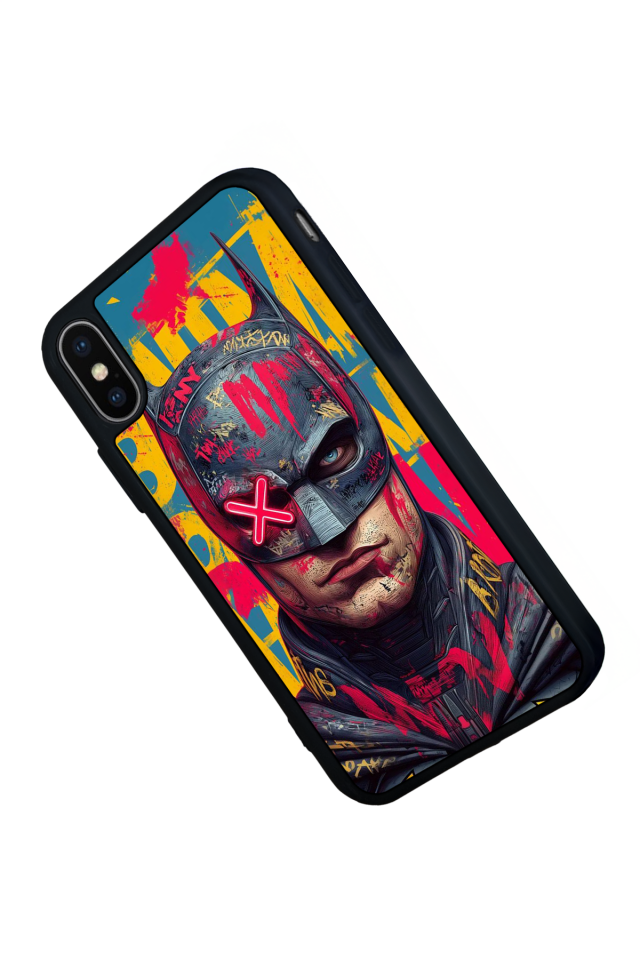 iPhone XS Max Uyumlu Batman Tasarımlı Glossy Premium Kılıf