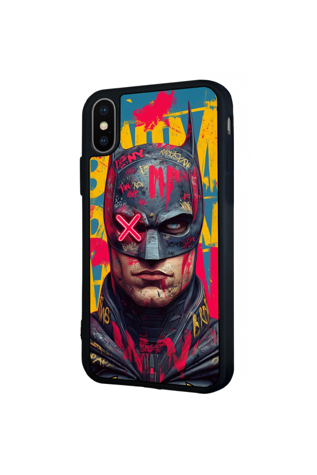 iPhone XS Max Uyumlu Batman Tasarımlı Glossy Premium Kılıf