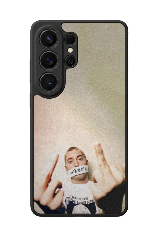Samsung Galaxy S26 Ultra Uyumlu Eminem Tasarımlı Glossy Premium Kılıf