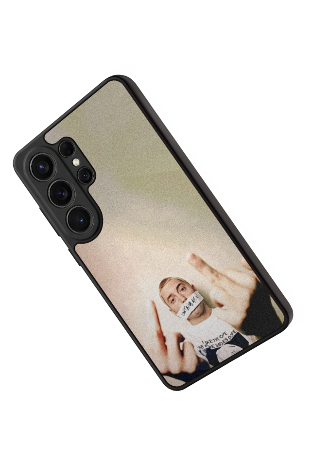 Samsung Galaxy S26 Ultra Uyumlu Eminem Tasarımlı Glossy Premium Kılıf