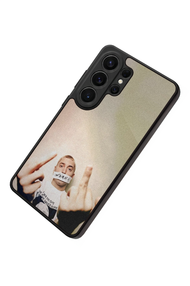Samsung Galaxy S26 Ultra Uyumlu Eminem Tasarımlı Glossy Premium Kılıf