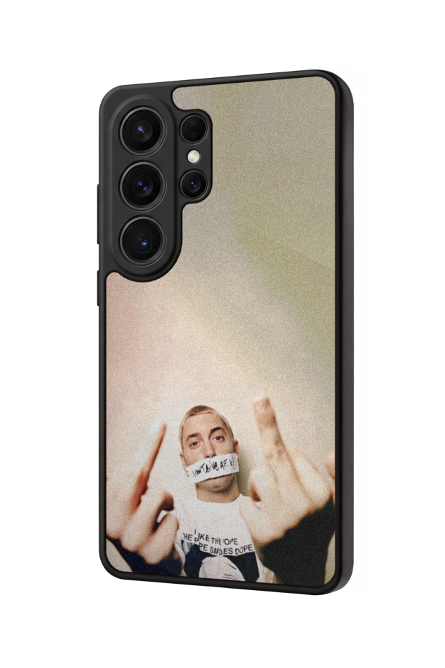 Samsung Galaxy S26 Ultra Uyumlu Eminem Tasarımlı Glossy Premium Kılıf