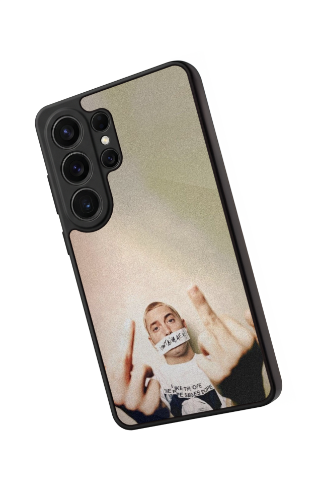 Samsung Galaxy S26 Ultra Uyumlu Eminem Tasarımlı Glossy Premium Kılıf