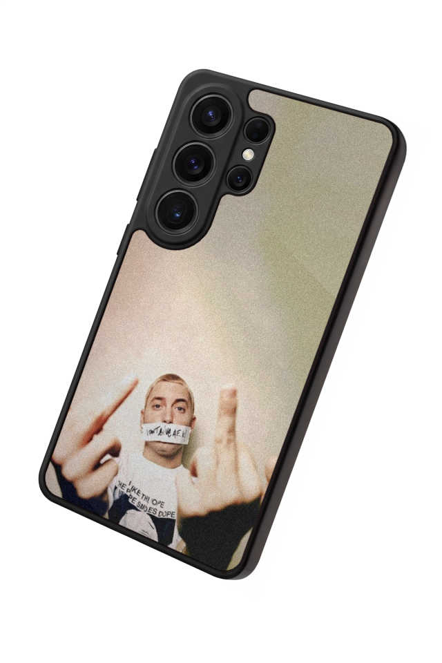 Samsung Galaxy S26 Ultra Uyumlu Eminem Tasarımlı Glossy Premium Kılıf