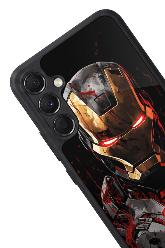 Samsung Galaxy A34 Uyumlu  Iron Man ( Demir Adam ) Tasarımlı Glossy Premium Kılıf
