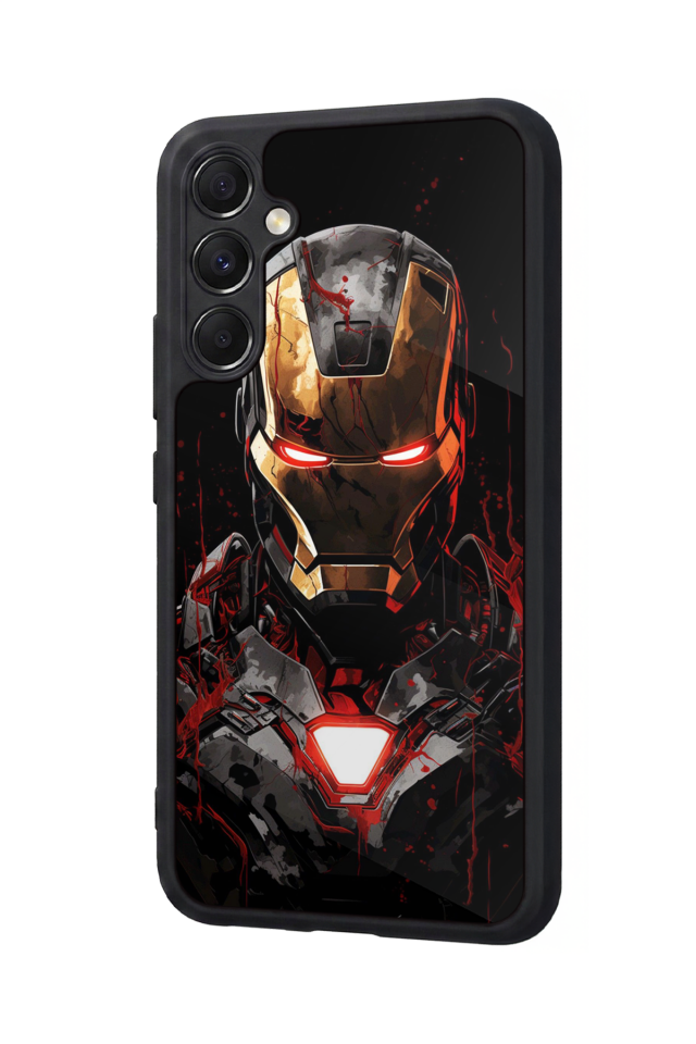 Samsung Galaxy A34 Uyumlu  Iron Man ( Demir Adam ) Tasarımlı Glossy Premium Kılıf
