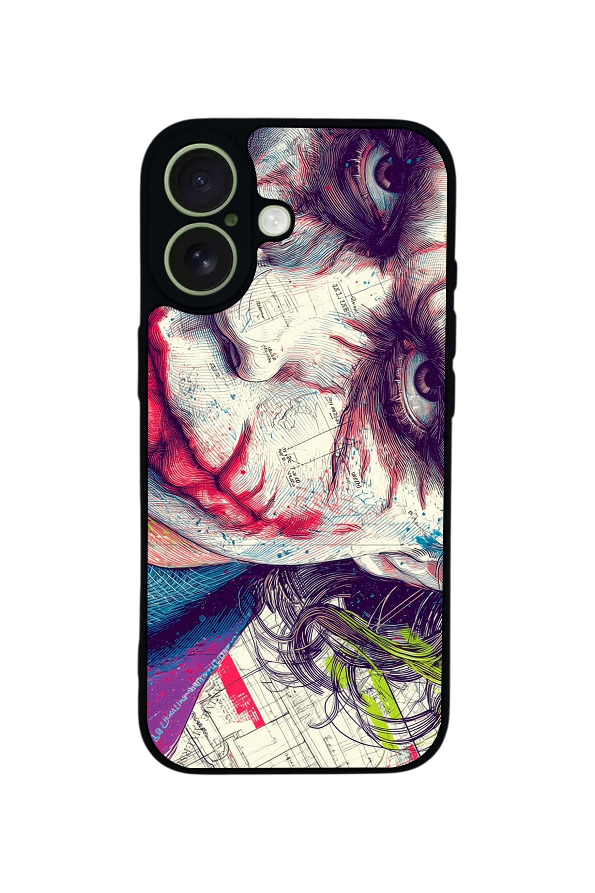 iPhone 17 Uyumlu Joker Tasarımlı Glossy Premium Kılıf