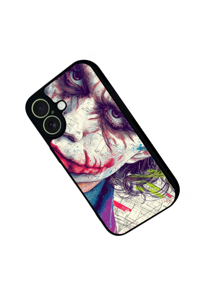 iPhone 17 Uyumlu Joker Tasarımlı Glossy Premium Kılıf
