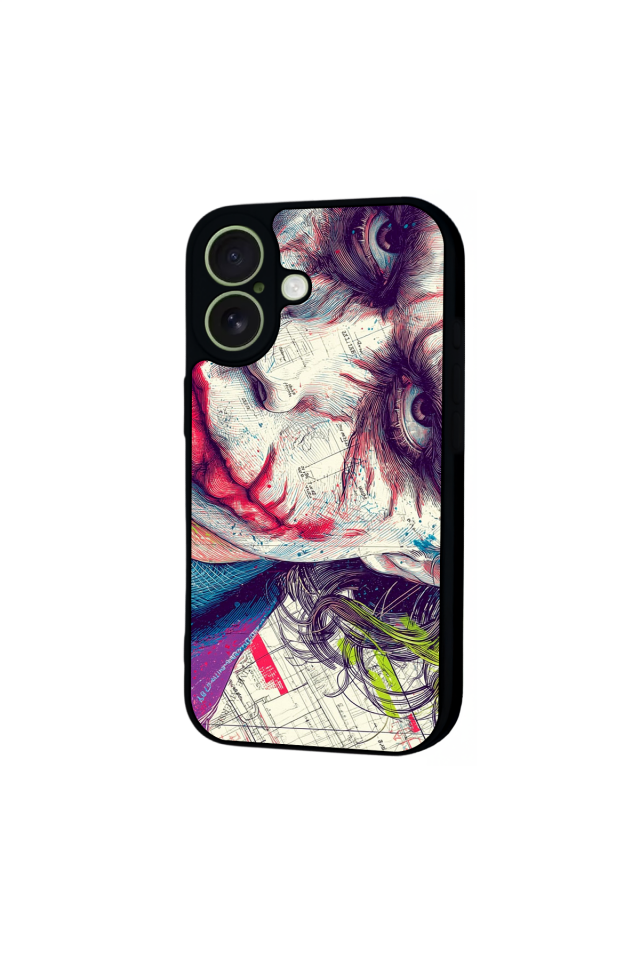 iPhone 17 Uyumlu Joker Tasarımlı Glossy Premium Kılıf
