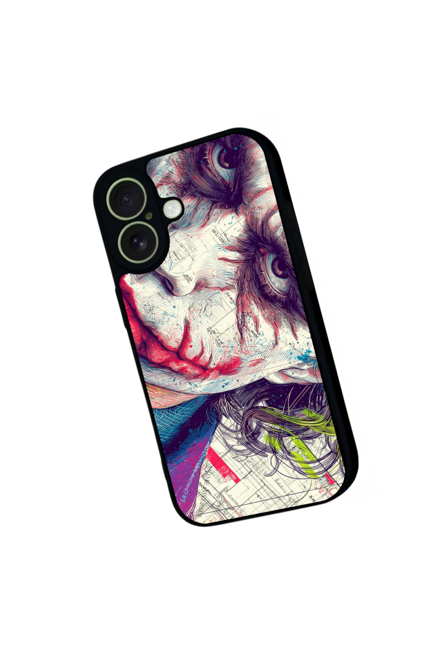 iPhone 17 Uyumlu Joker Tasarımlı Glossy Premium Kılıf
