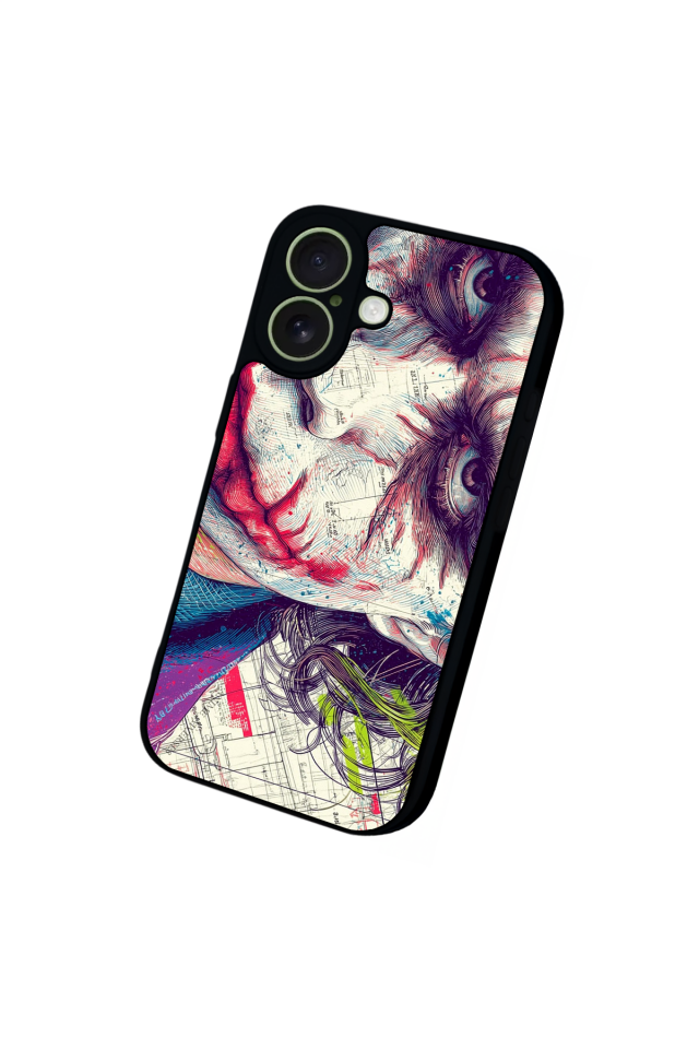 iPhone 17 Uyumlu Joker Tasarımlı Glossy Premium Kılıf