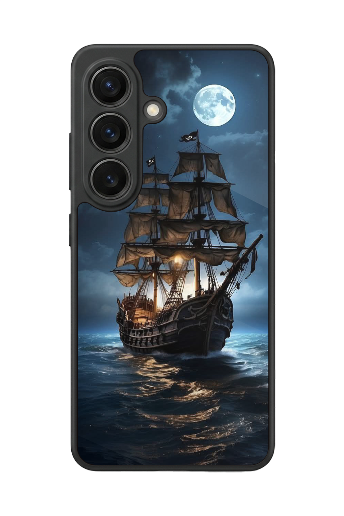 Samsung Galaxy S26 Uyumlu Korsan Tasarımlı Glossy Premium Kılıf