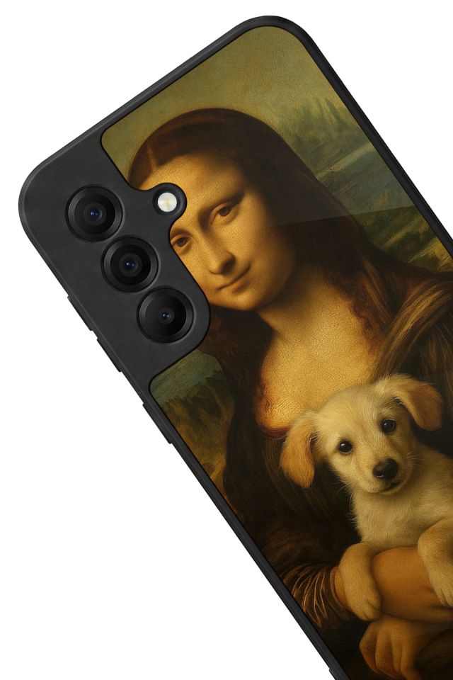 Samsung Galaxy A17 Uyumlu Monalisa Tasarımlı Glossy Premium Kılıf