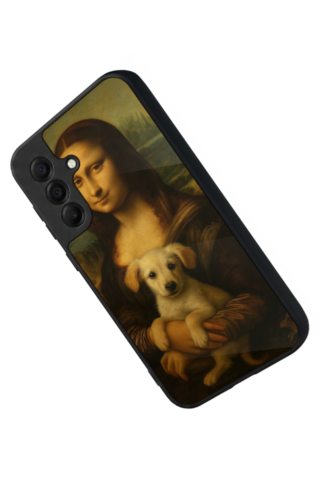 Samsung Galaxy A17 Uyumlu Monalisa Tasarımlı Glossy Premium Kılıf