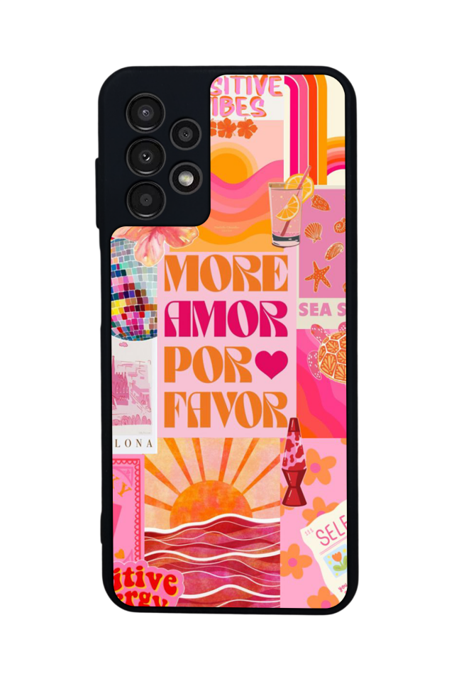 Samsung Galaxy A23 Uyumlu Poster Tasarımlı Glossy Premium Kılıf