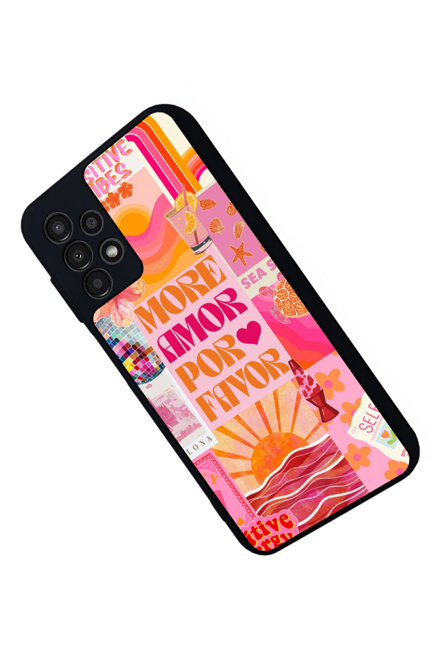 Samsung Galaxy A23 Uyumlu Poster Tasarımlı Glossy Premium Kılıf