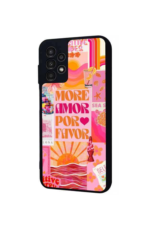 Samsung Galaxy A23 Uyumlu Poster Tasarımlı Glossy Premium Kılıf