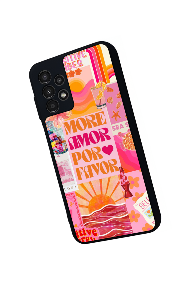 Samsung Galaxy A23 Uyumlu Poster Tasarımlı Glossy Premium Kılıf